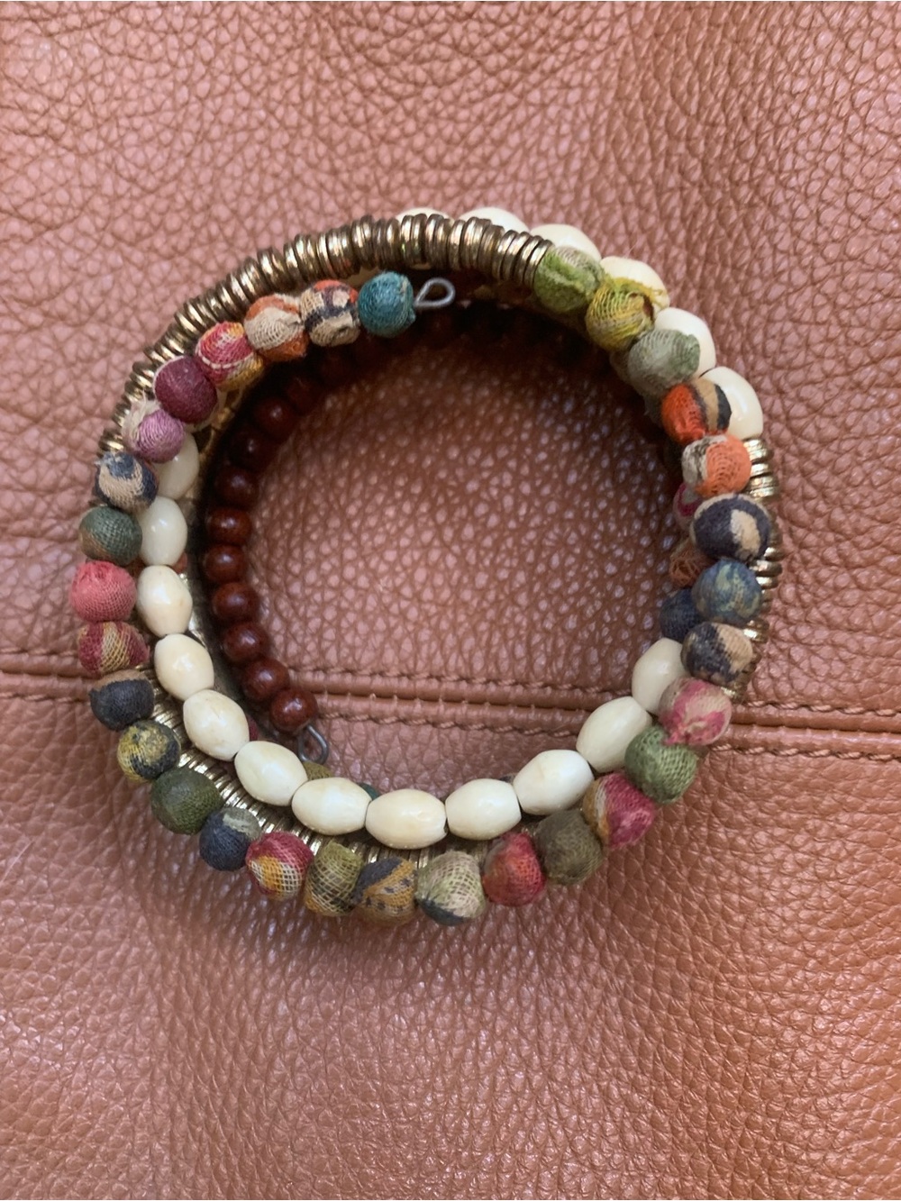 Multistrand Boho Beaded Bracelet - Multicolor